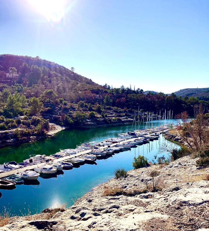 T2 Classé 2* calme au coeur du village provençale Gréoux-les-Bains Esterno foto
